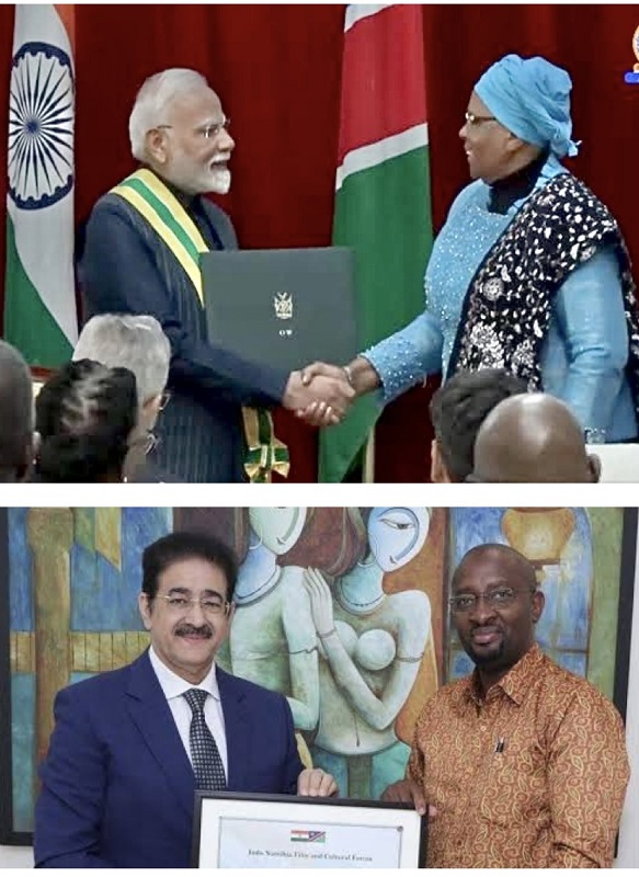 Indo Namibia Film and Cultural Forum Congratulates Namibia o - Delhi - Delhi ID1609886