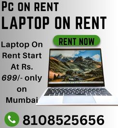     Laptop On Rent Price Start Rs699 MumbaiVashiBelapur  - Maharashtra - Mumbai ID1607851