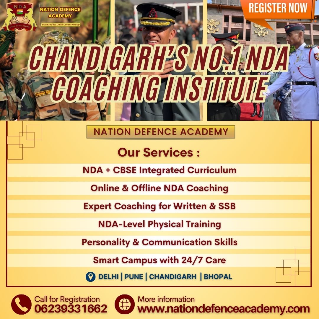 Best Academy for NDA in Chandigarh - Chandigarh - Chandigarh ID1617733 1