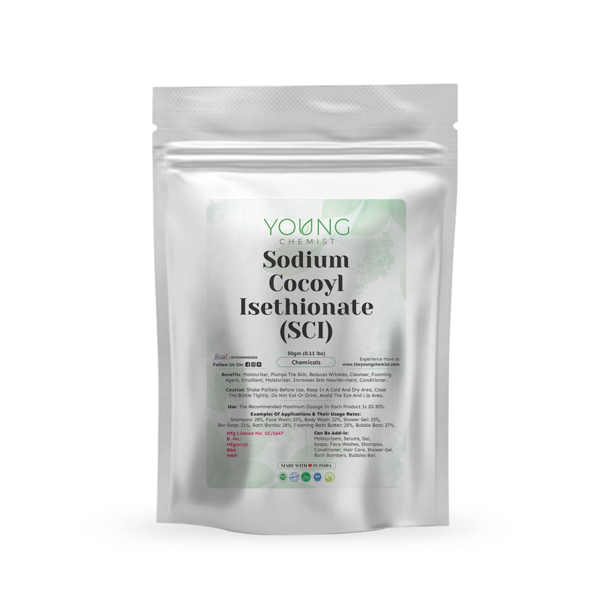 Sodium Cocoyl Isethionate - Chhattisgarh - Raipur ID1597867