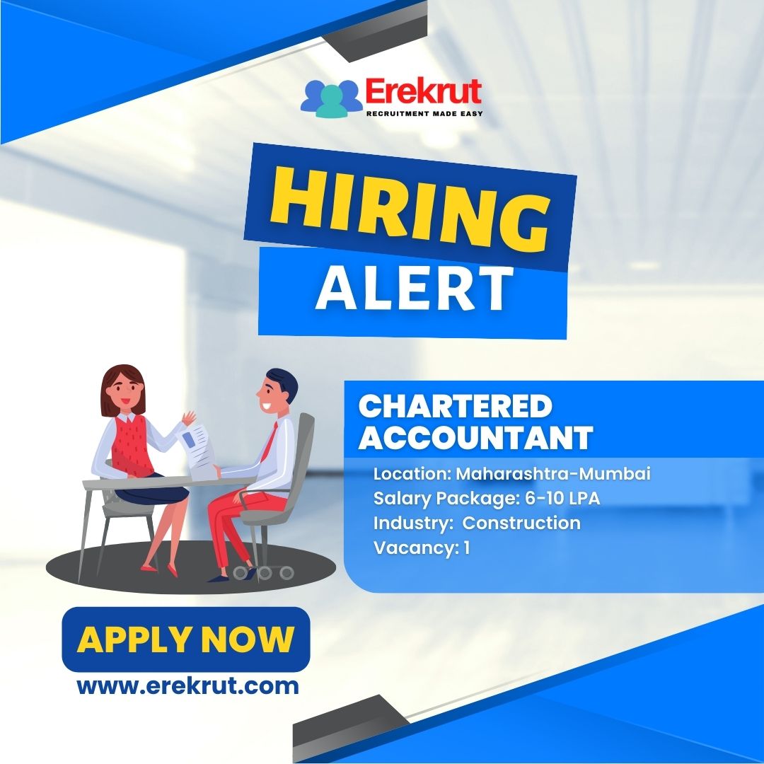 Chartered Accountant Job At Gammon Engineers And Contractors - Maharashtra - Mumbai ID1512880