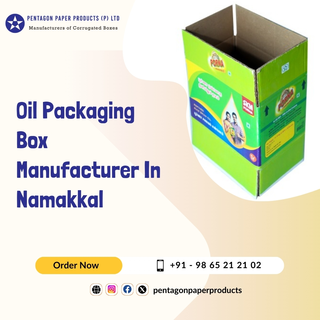 Best Corrugated Oil Boxes Manufacturing in Namakkal - Tamil Nadu - Erode ID1612693