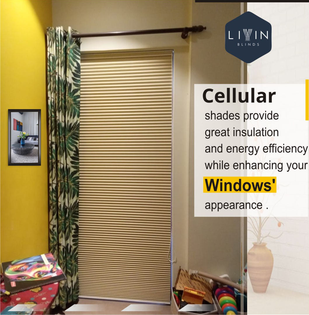 Buy Cellular Shades from Livin Blinds - Delhi - Delhi ID1592955