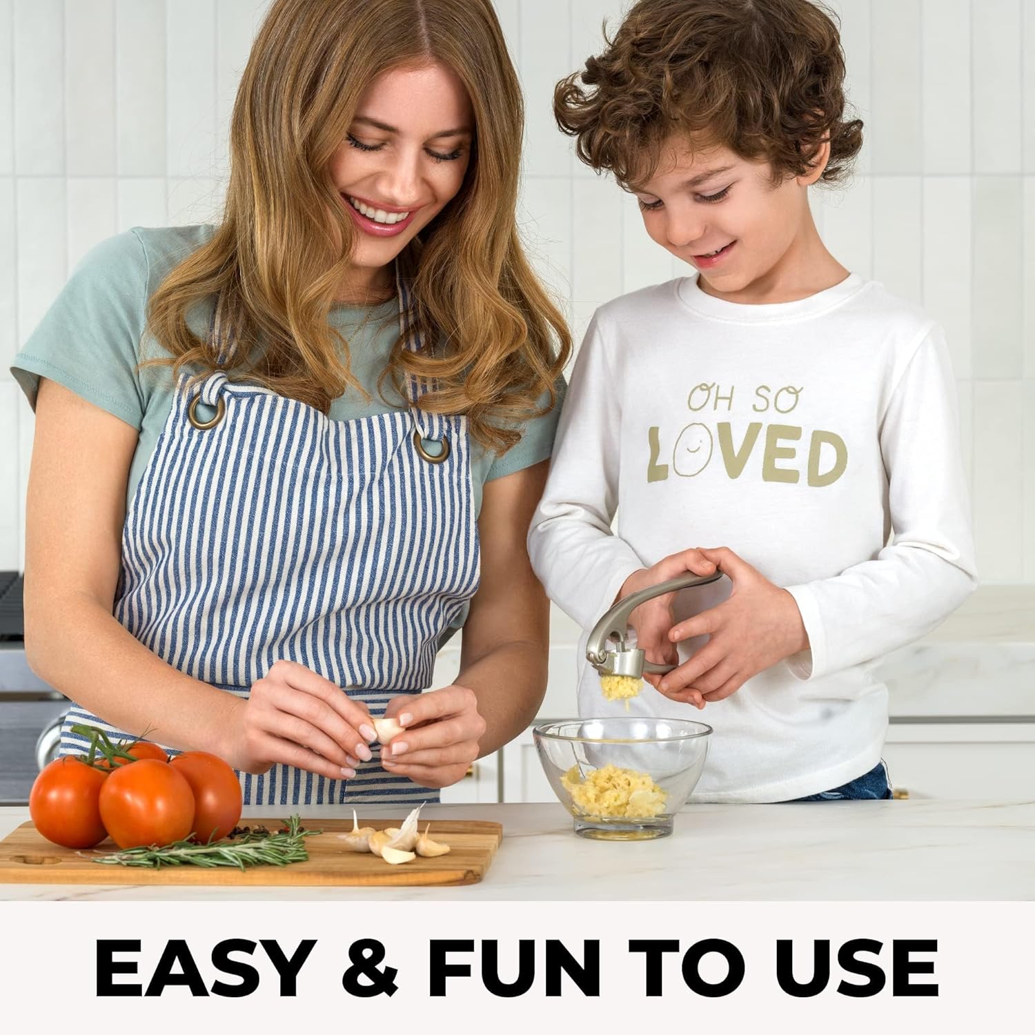 Zulay Kitchen Premium Garlic Press Set Review - New York - New York ID1604268 3