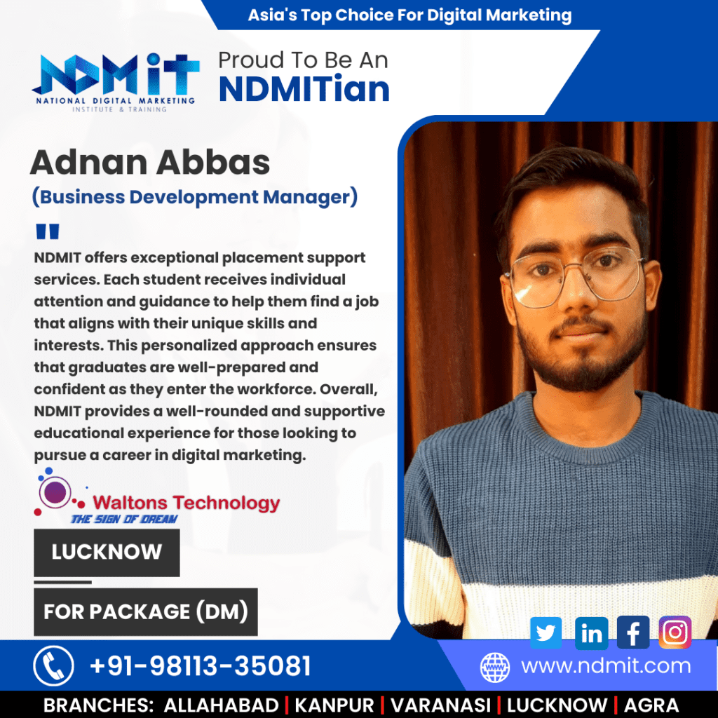 NDMIT  Digital Marketing Institute in Lucknow - Uttar Pradesh - Lucknow ID1586335