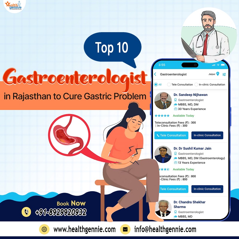 Top 10 Gastroenterologist in Rajasthan to Cure Gastric Probl - Rajasthan - Jaipur ID1533479