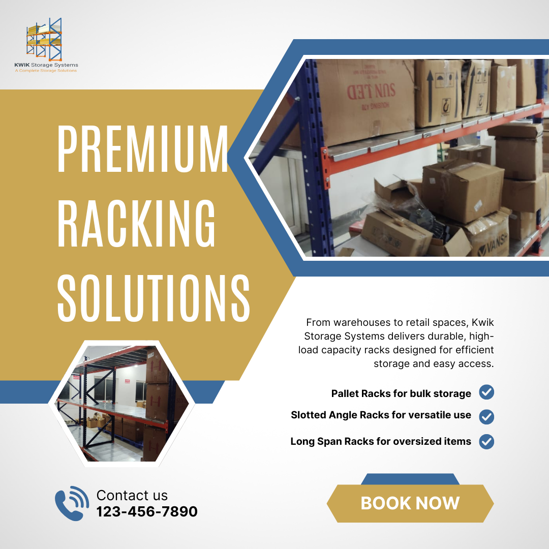 Supermarket Racks Manufacturers in Delhi  Kwik Storage Sy - Delhi - Delhi ID1614850