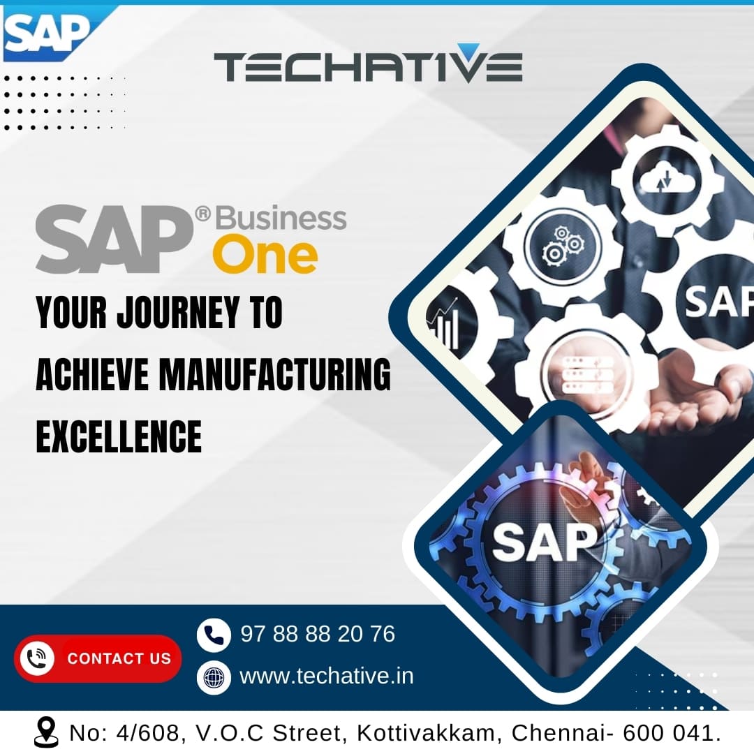 SAP Business One for Manufacturing Industries in Chennai - Tamil Nadu - Chennai ID1593256 2