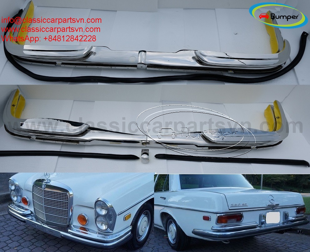 Mercedes W108 and W109 bumpers 19651973 by stainless stee - California - Los Angeles ID1525388