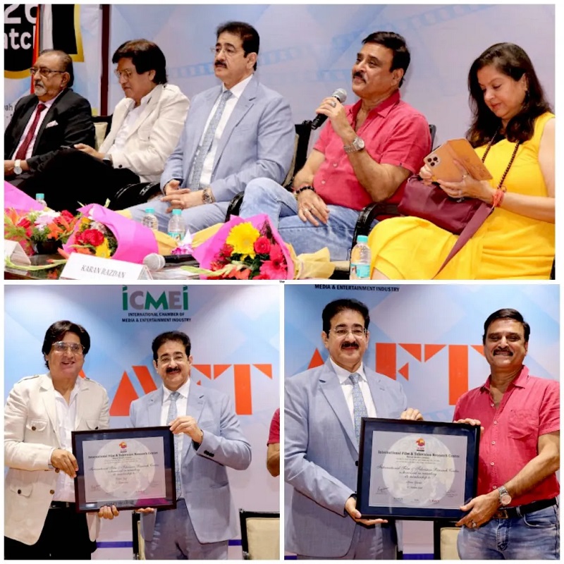 Karan Razdan Promotes Feature Film Saira Khan Case at  - Delhi - Delhi ID1618654