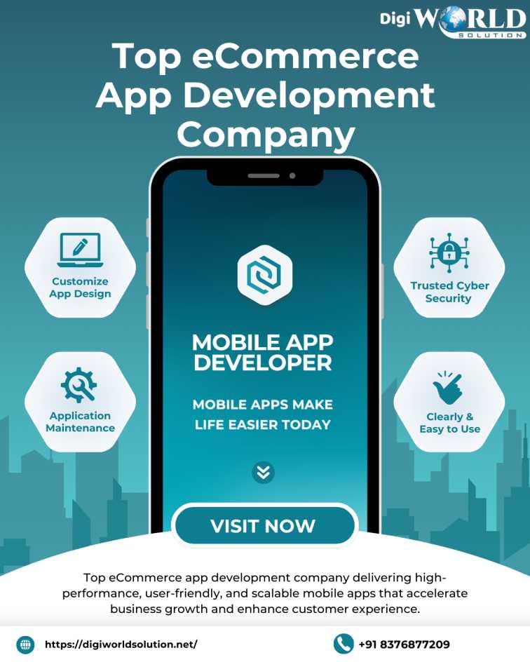 Top eCommerce App Development Company Delivering HighPerfor - Uttar Pradesh - Noida ID1619532