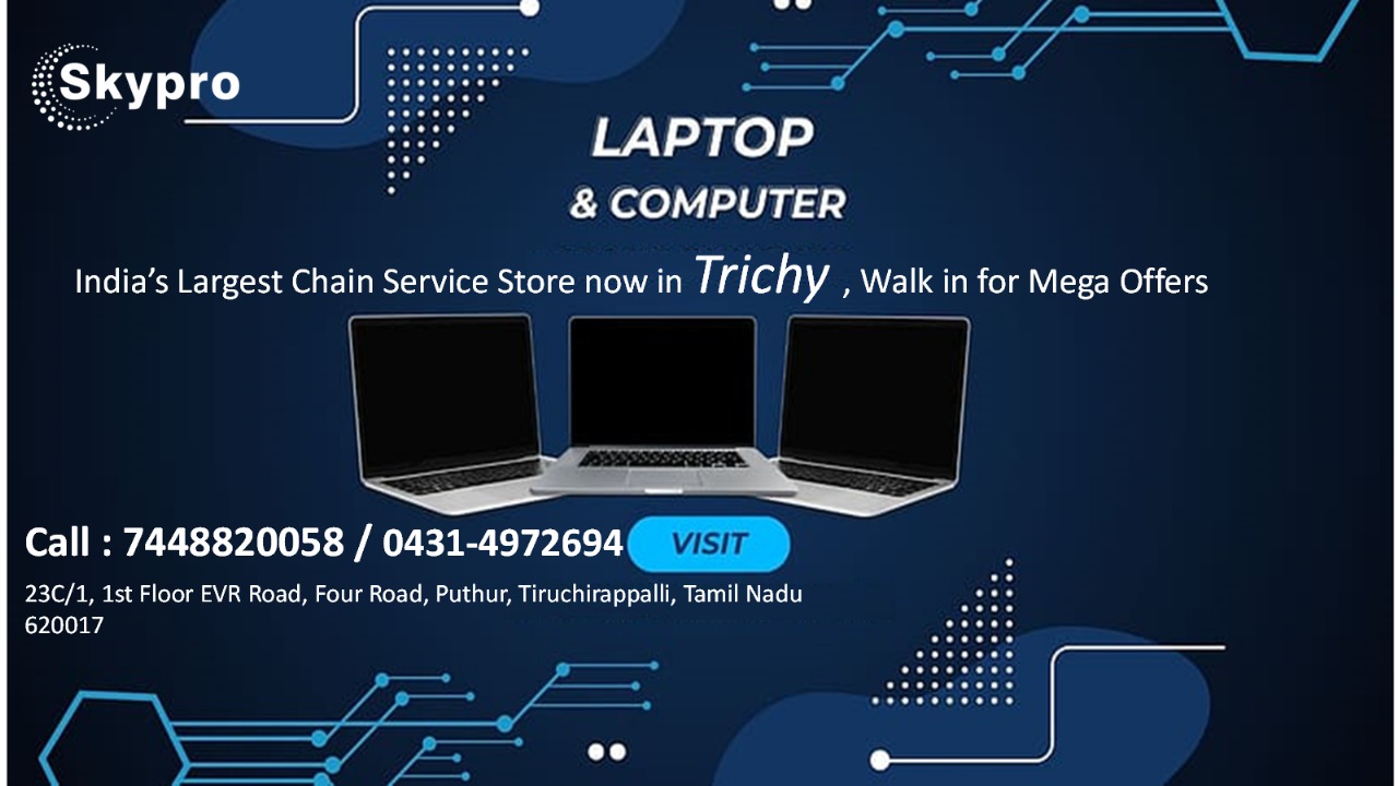 Authorized Service Center SkyproTechnologies Pvt Ltd - Tamil Nadu - Tiruchirappalli ID1606165 3