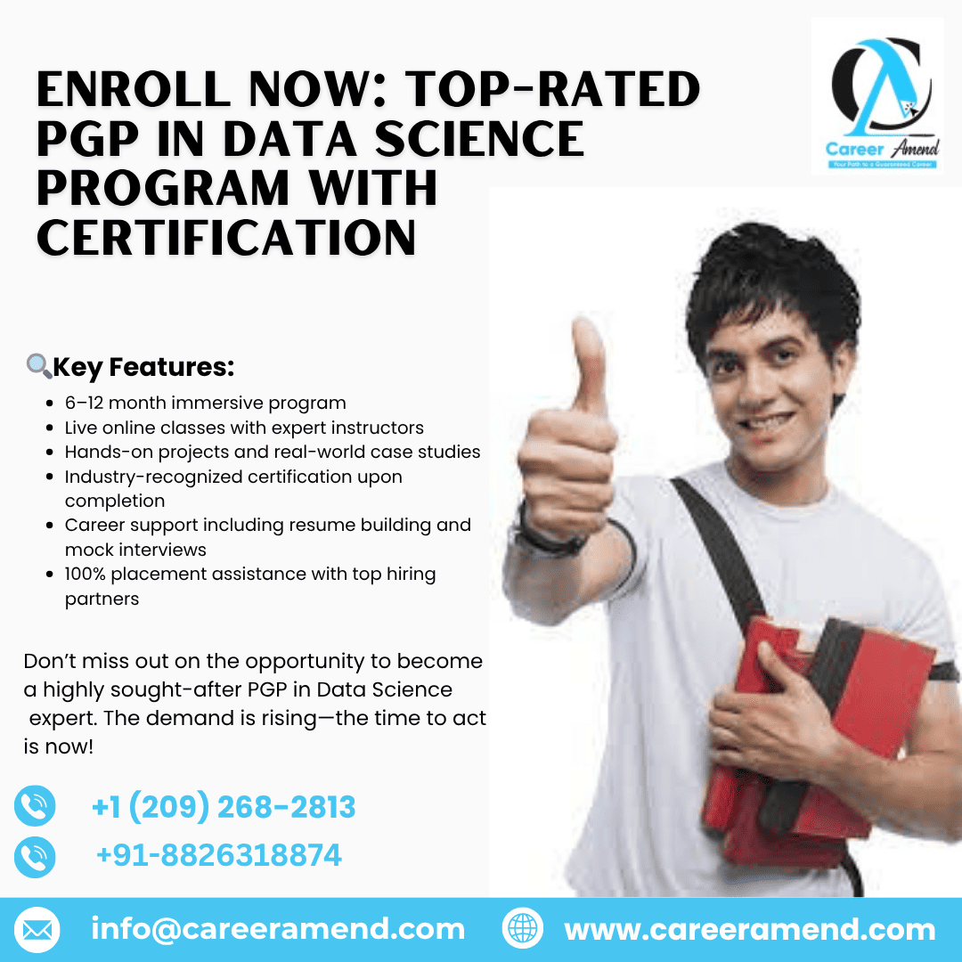 Enroll Now TopRated PGP in Data Science Program with Certi - California - Bakersfield ID1606349