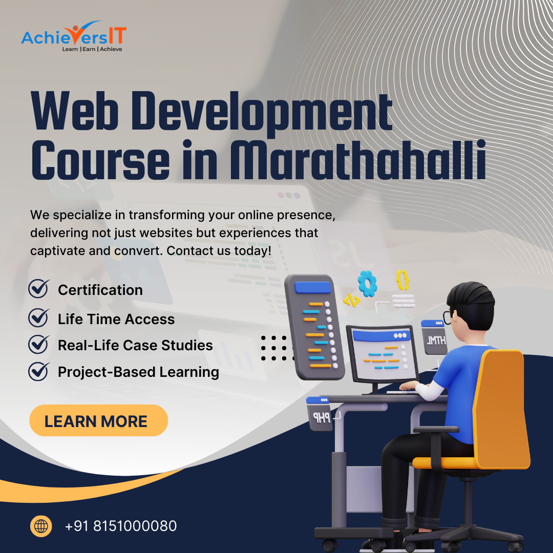 Web Development Course Training In Bangalore  AchieversIT - Karnataka - Bangalore ID1588705