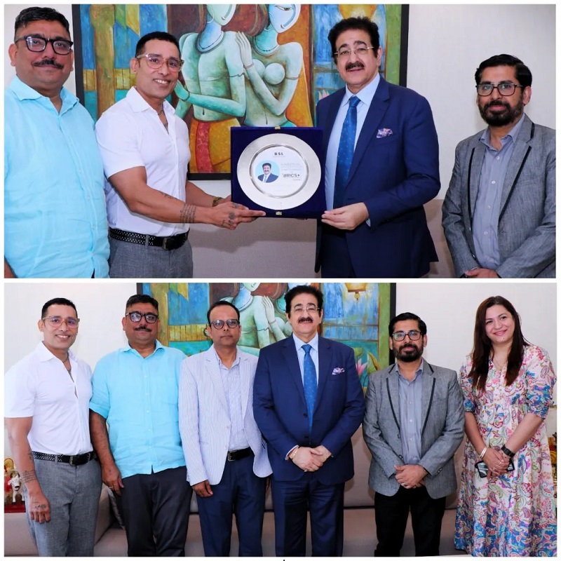 Dr Sandeep Marwah Nominated as Brand Ambassador for BRICS  - Delhi - Delhi ID1621319