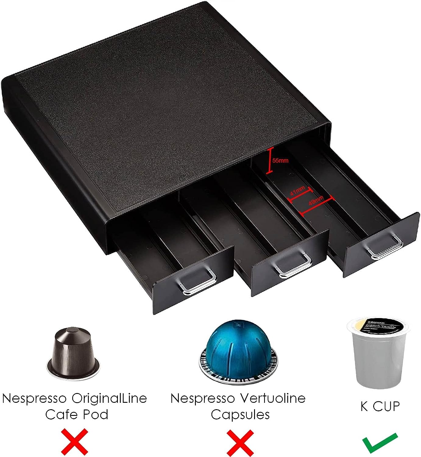 Amazon Basics Coffee Pod Storage Organizer Drawer for KCup  - New York - Albany ID1556528 2