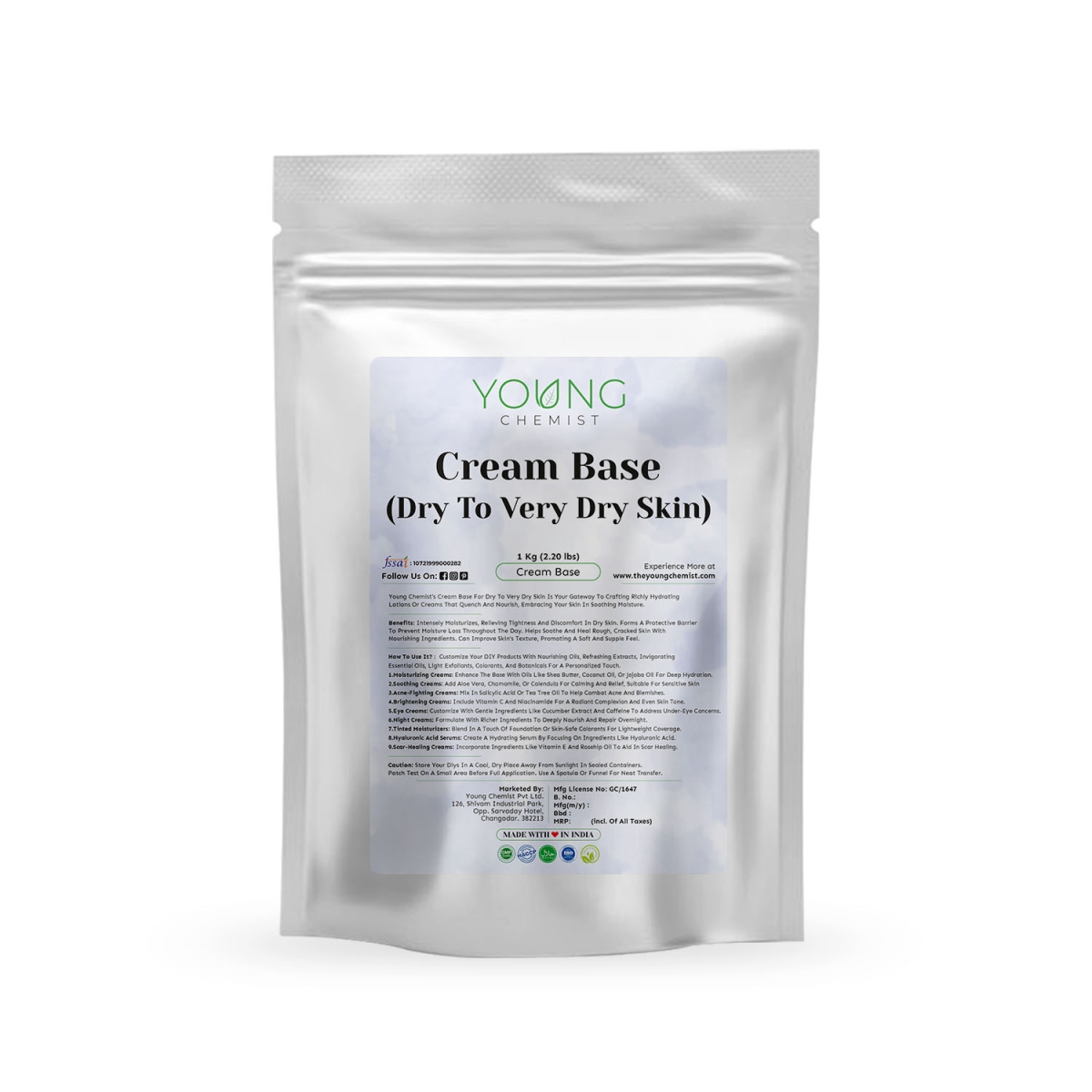 Cream Base Dry to Very Dry Skin - Chandigarh - Chandigarh ID1587371