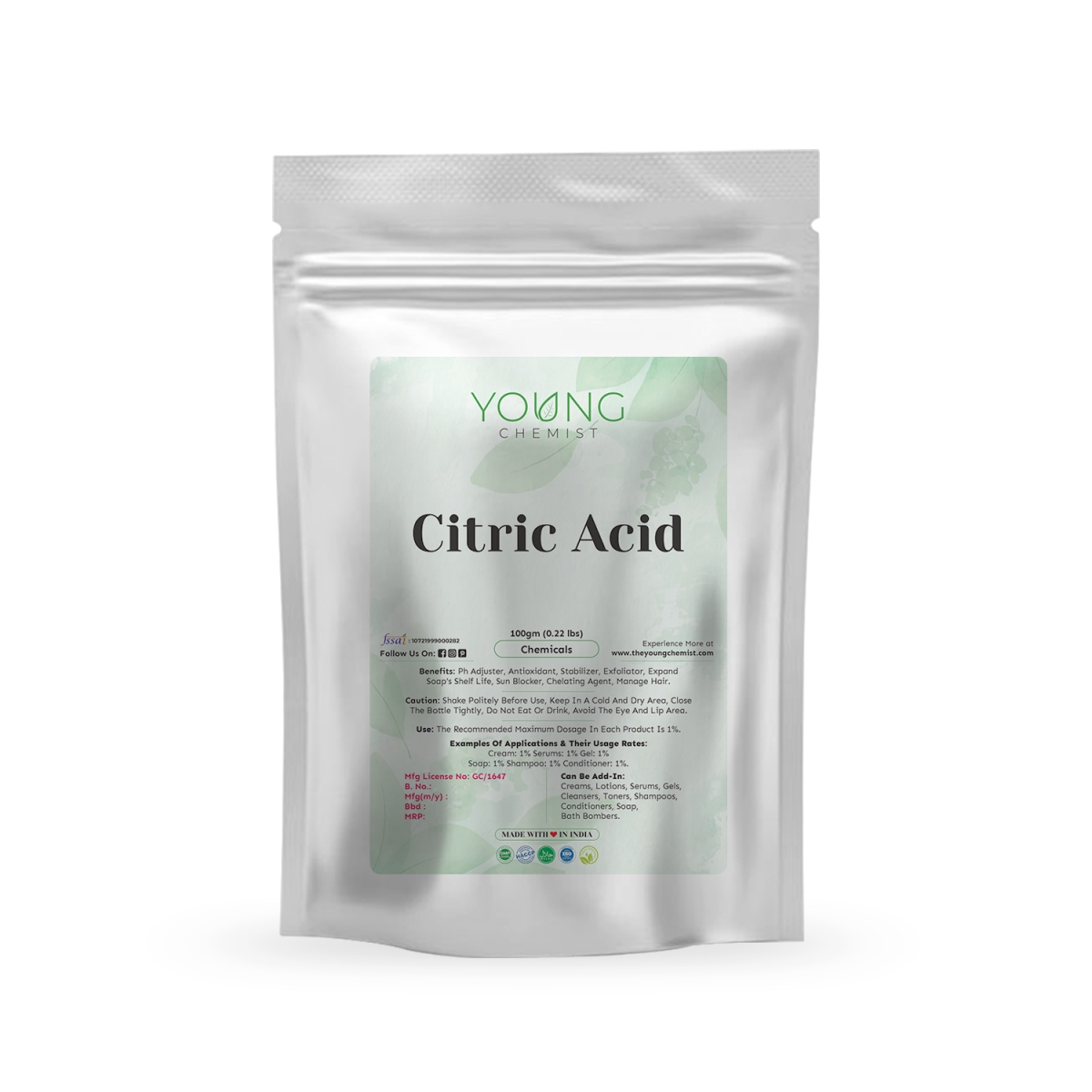 Citric Acid - Chandigarh - Chandigarh ID1610818