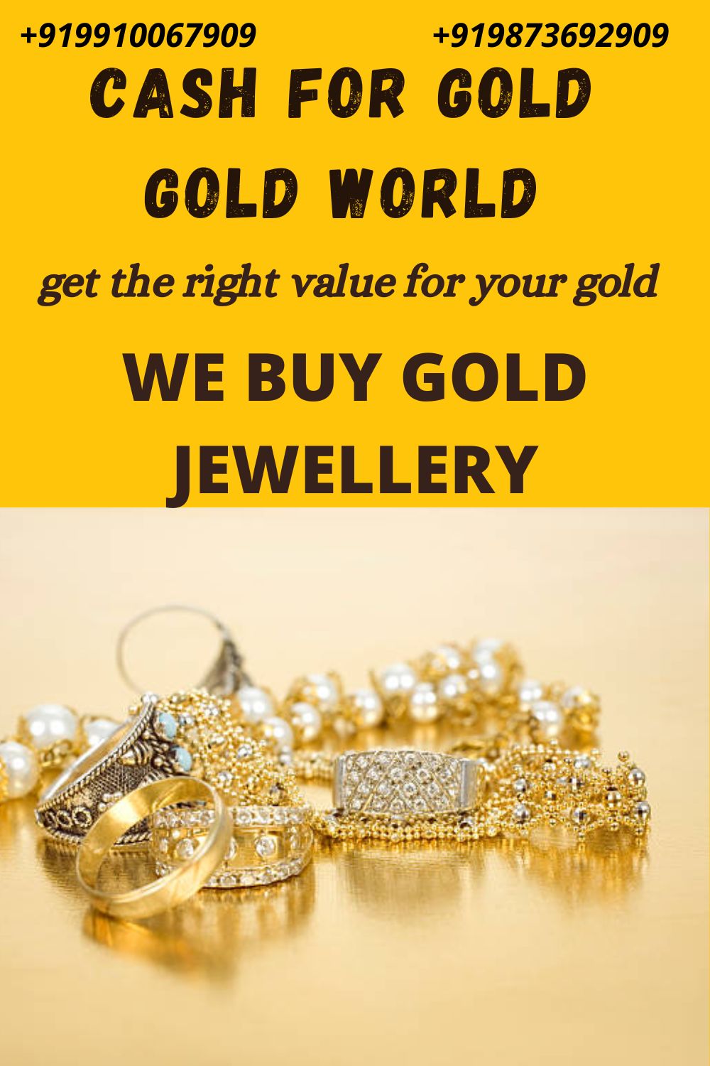 Get instant cash for gold at GOLD WORLD - Delhi - Delhi ID1596891