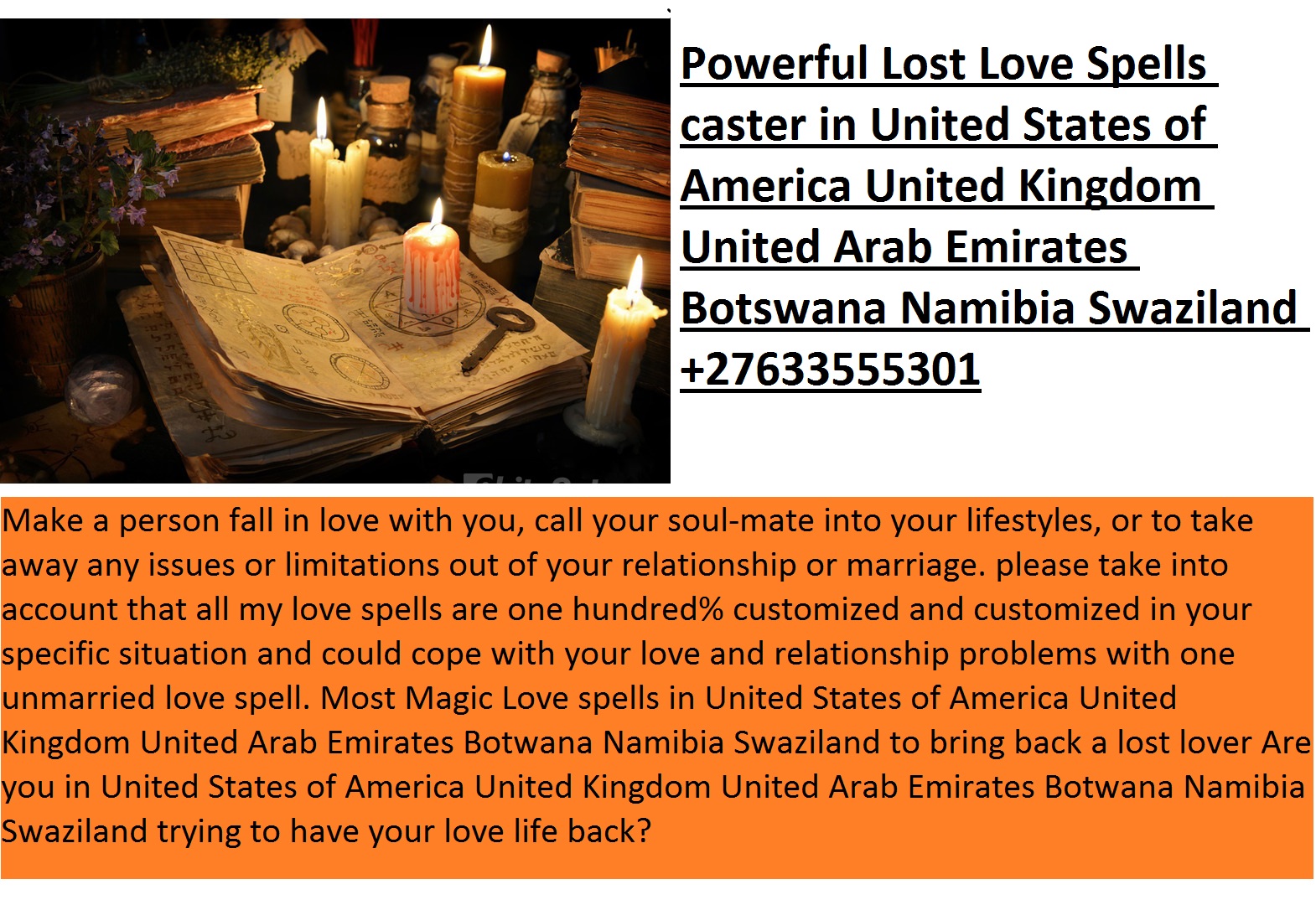 Working love spells  27633555301 in Australia Canada   - Arunachal Pradesh - Itanagar ID1605428