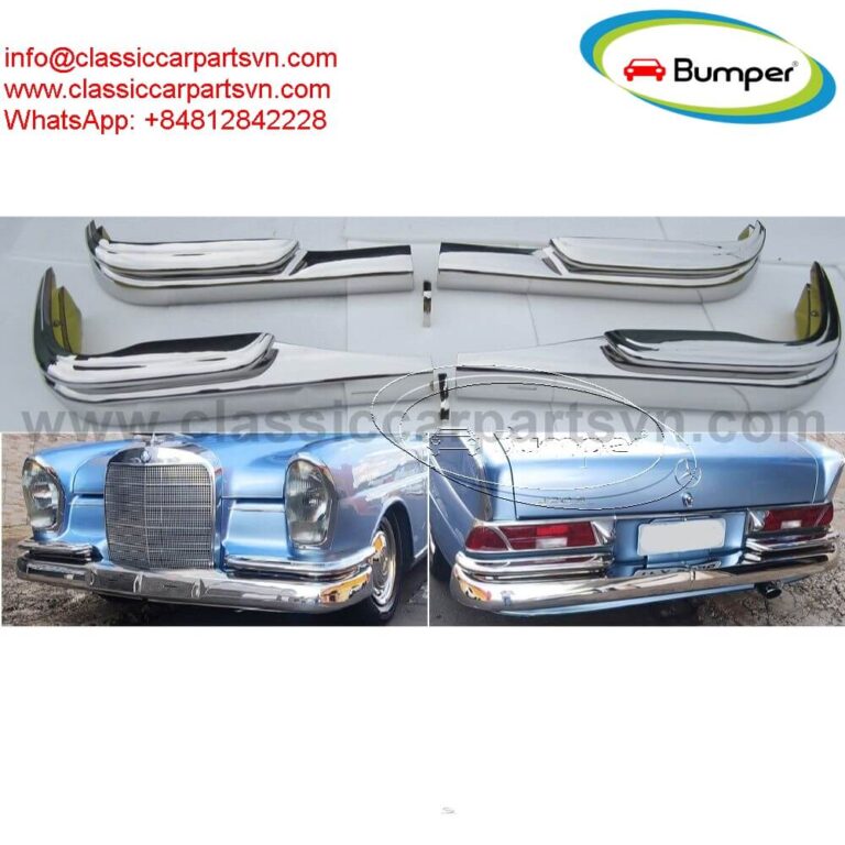 Mercedes W111 W112 Fintail Saloon bumpers 19591968 - California - Mountain View ID1600764