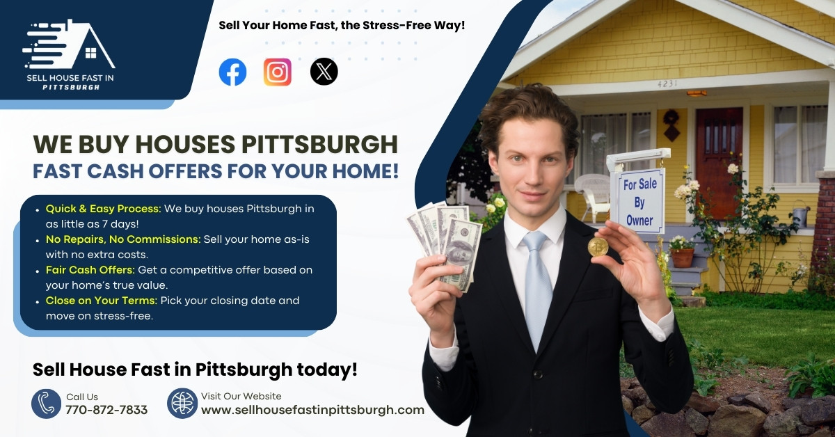 We Buy Houses Pittsburgh  Fast Cash Offers  HassleFree Sa - Pennsylvania - Pittsburgh ID1590083