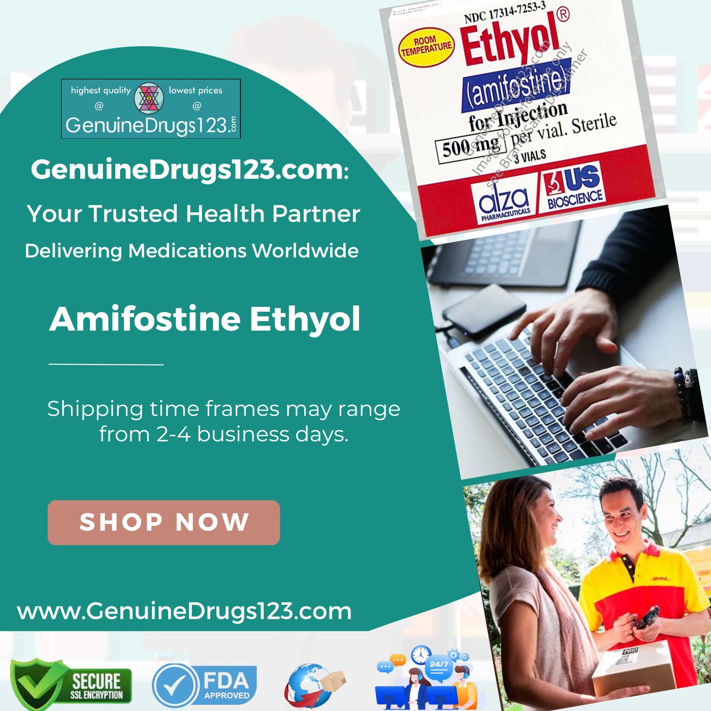 Amifostine Ethyol Generic Cost  GenuineDrugs123 - New York - New York ID1542207