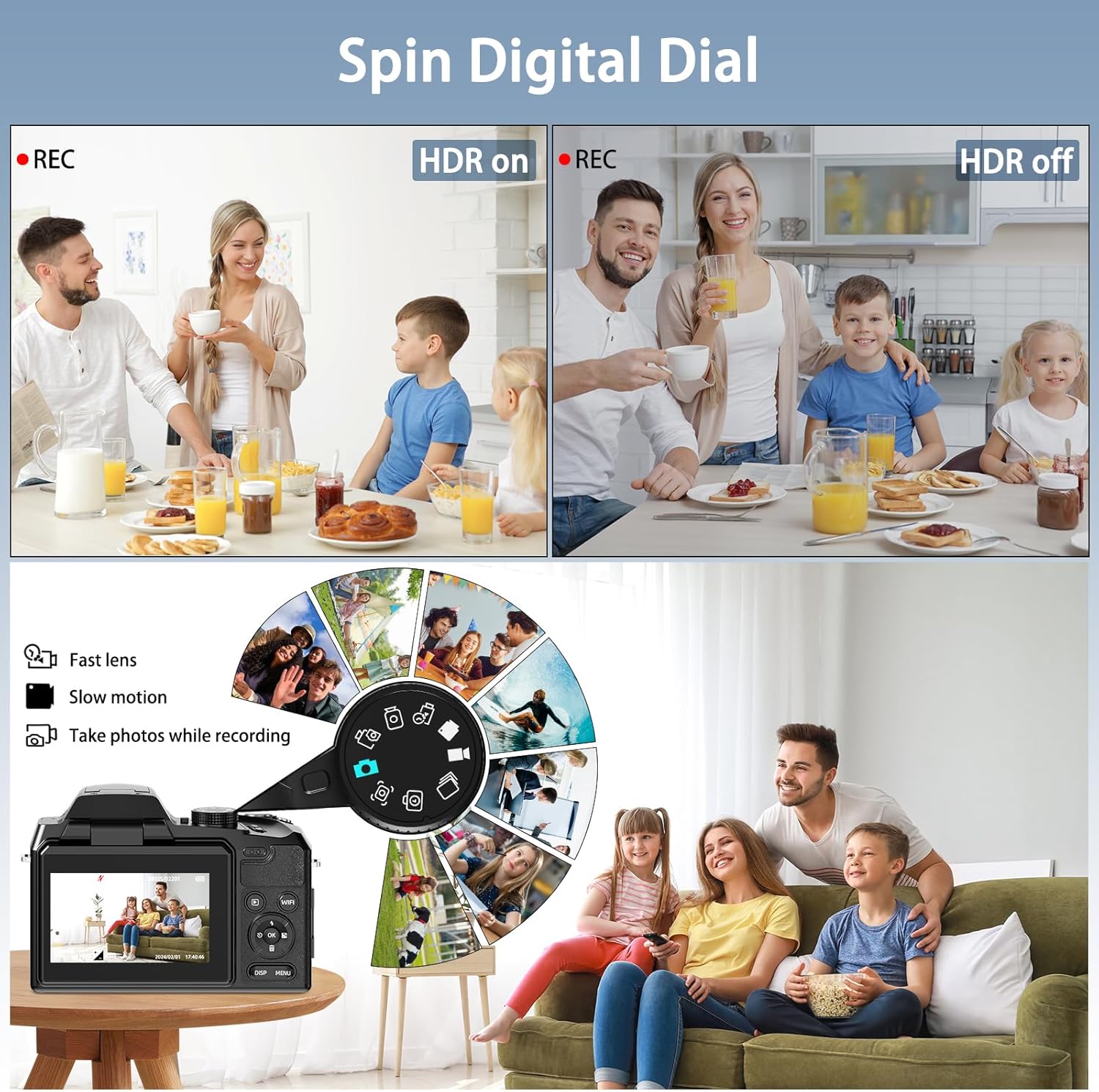 64MP 5K Digital Camera for Photography Vlogging Camera - New York - Albany ID1590379 4