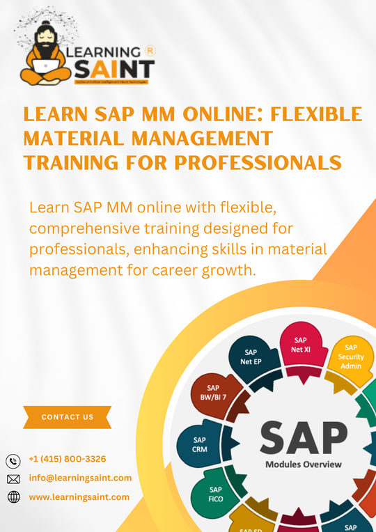 Learn SAP MM Online Flexible Material Management Training f - Alabama - Birmingham ID1586829