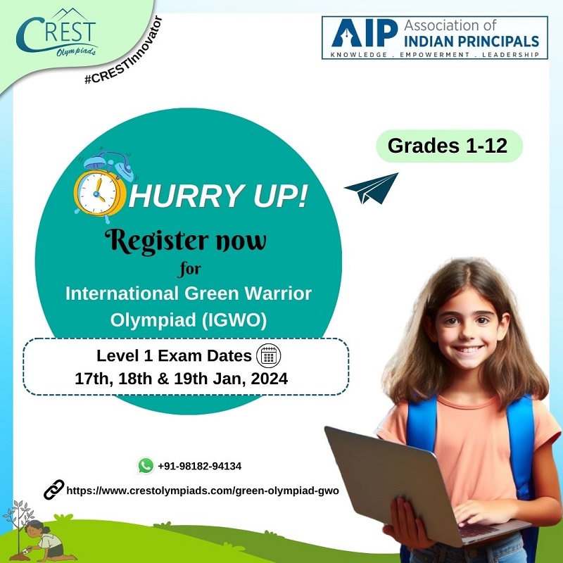 Register For International Green Olympiad Exam - Haryana - Gurgaon ID1515632 1