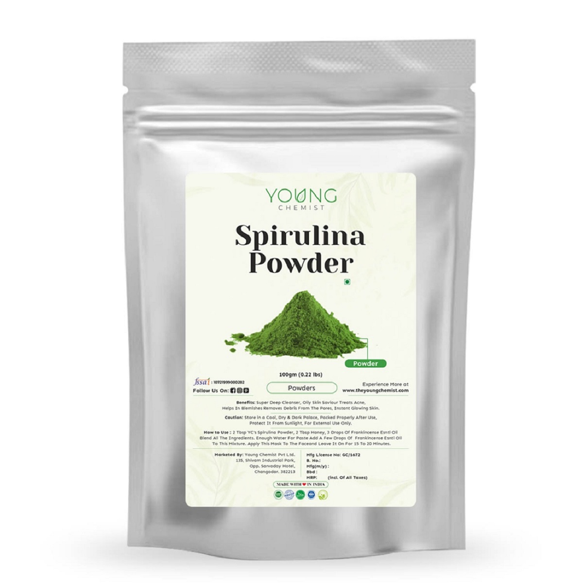 Spirulina Powder - Gujarat - Surat ID1598959