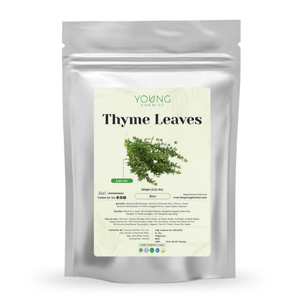 Thyme Leaves - Delhi - Vadodara ID1598961