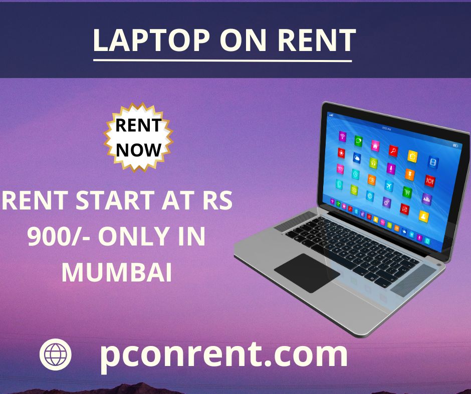 Laptop on rent at Rs 900 only in mumbai - Maharashtra - Mumbai ID1590732