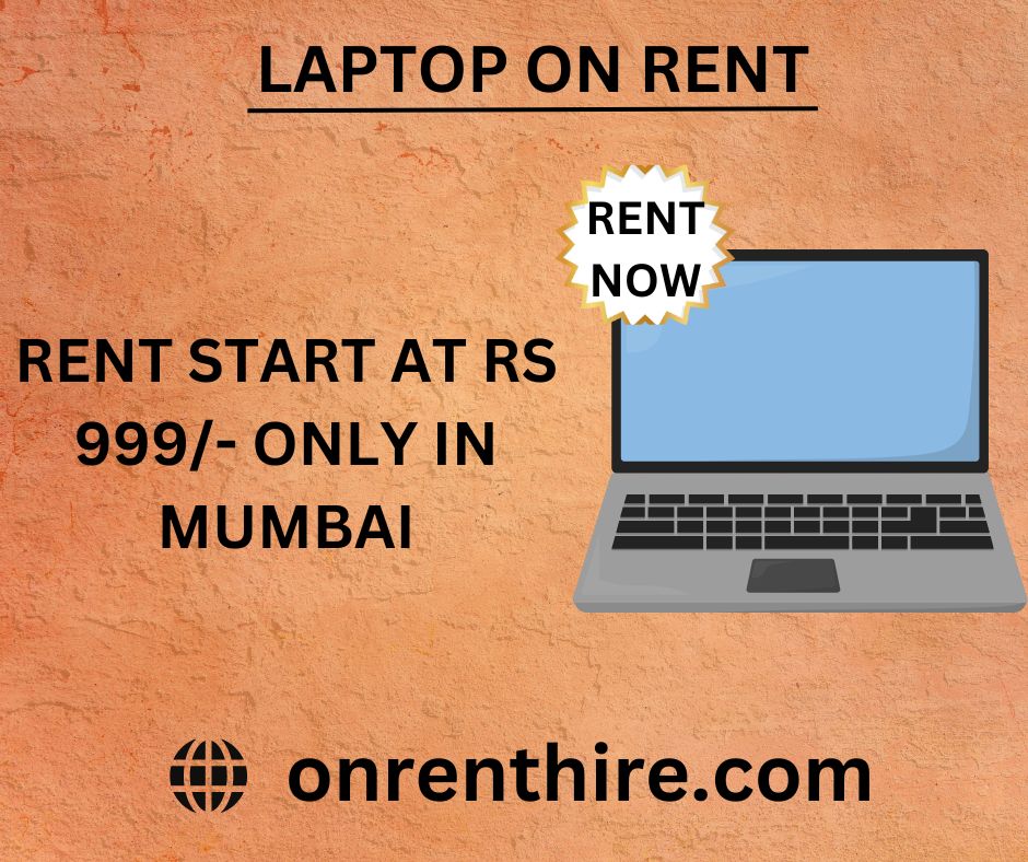 Laptop on rent at Rs 999 only in mumbai - Maharashtra - Mumbai ID1590428