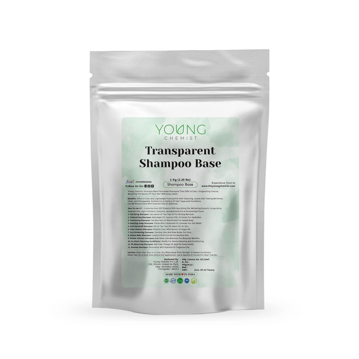 Transparent Shampoo Base Sulphate  Paraben Free - Arunachal Pradesh - Itanagar ID1591863