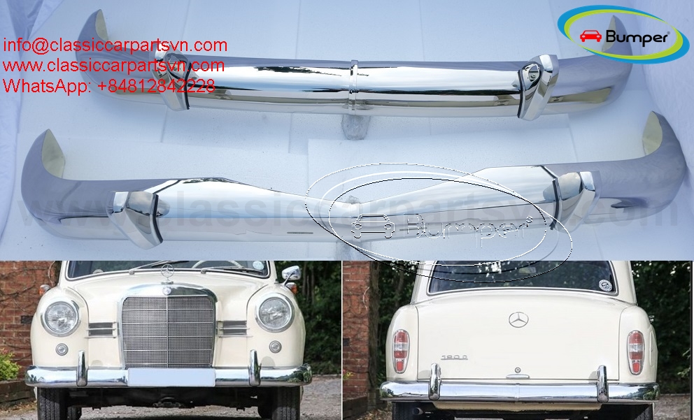Mercedes Ponton 4 cylinder W120 W121 bumpers 19591962 - California - Palm Springs ID1525609