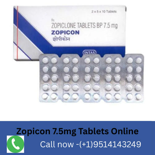 Buy Zopicon 75mg Tablets Online  Trusted Sleep Support - Arizona - Mesa ID1620433
