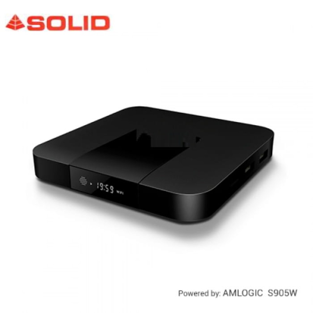 SOLID 1002 Android 4K H265 Amlogic S905W Android TV Box - Delhi - Delhi ID1542607
