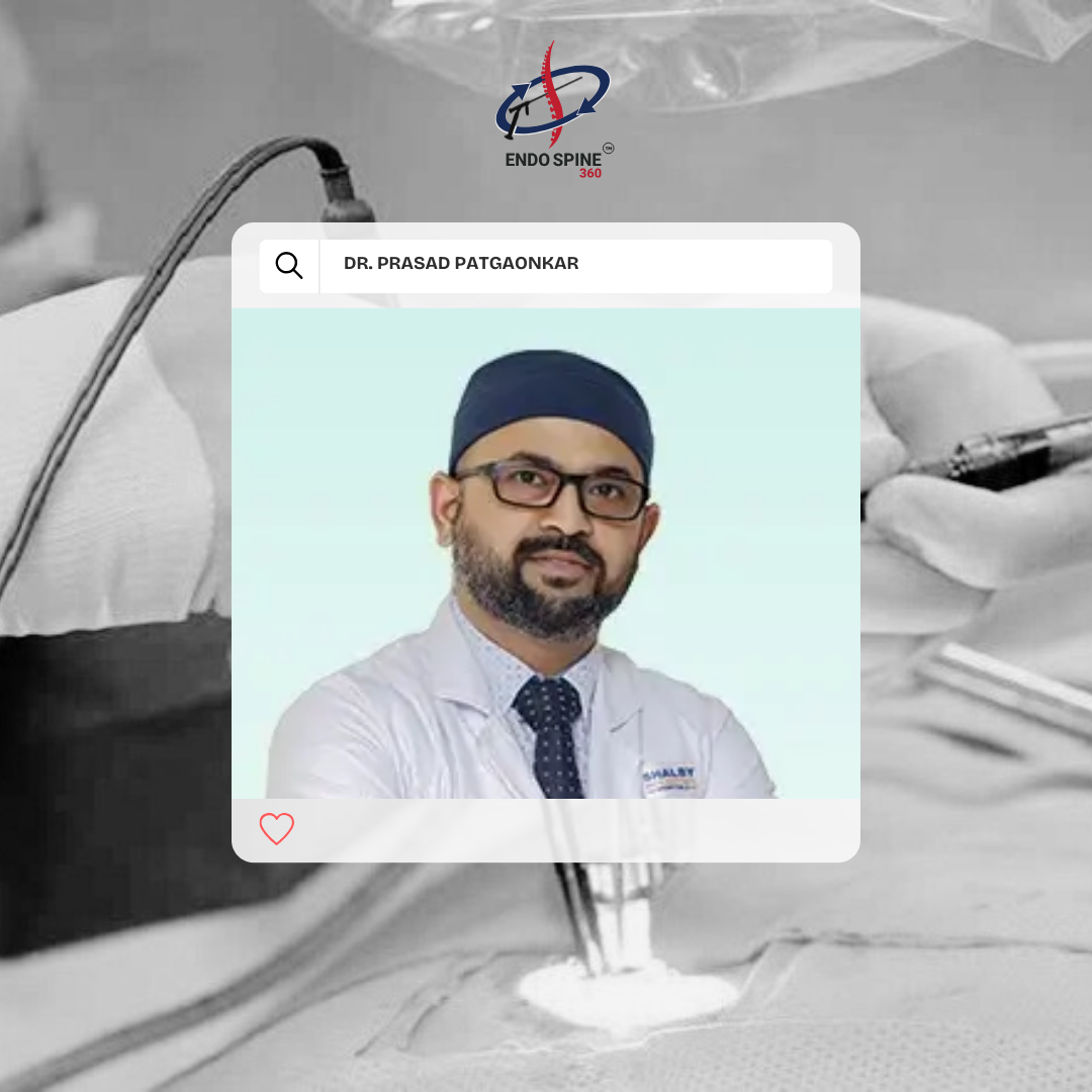 Dr Prasad Patgaonkar The Best Endoscopic Spine Surgeon at E - Madhya Pradesh - Indore ID1589561