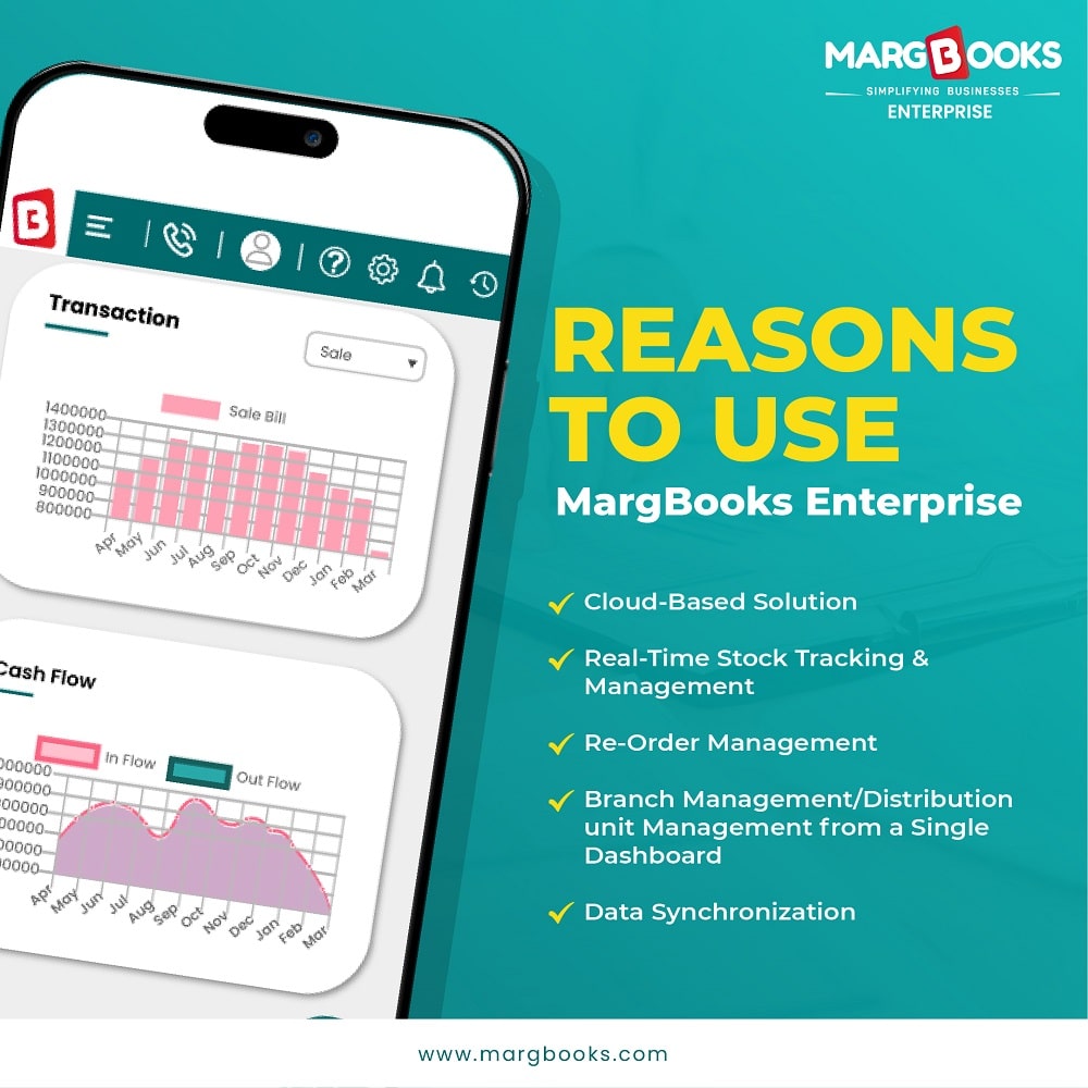 Reasons to Use MargBooks Your CloudBased Billing Solution - Uttar Pradesh - Noida ID1522473