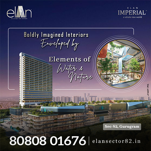 Elan Imperial Sector 82  Retail Shops at Rs1 Cr  Startin - Delhi - Delhi ID1557081
