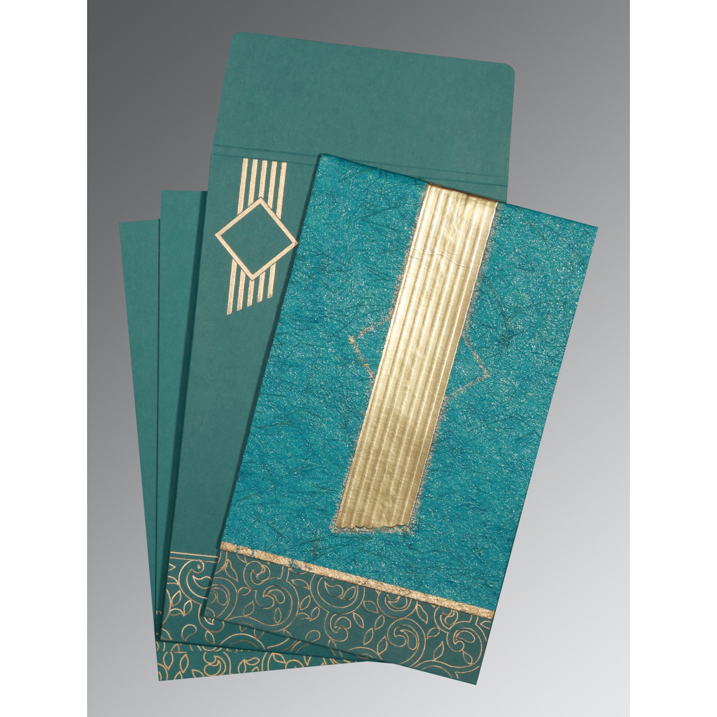 Elegant Embossed Wedding Cards  Save the Date  Floral Embo - Massachusetts - Cambridge ID1598890