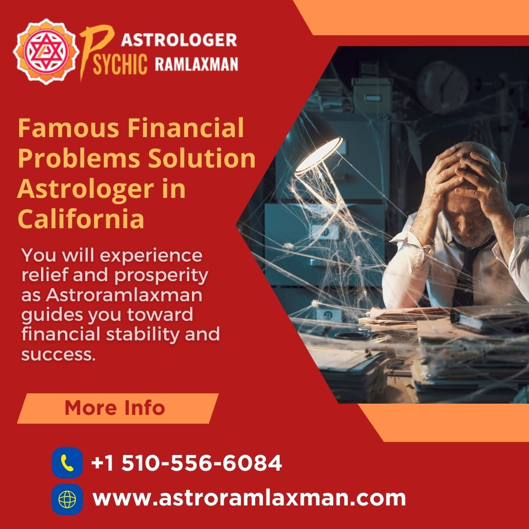 Famous Financial Problems Solution Astrologer in BayareaCal - California - Santa Clara ID1546847