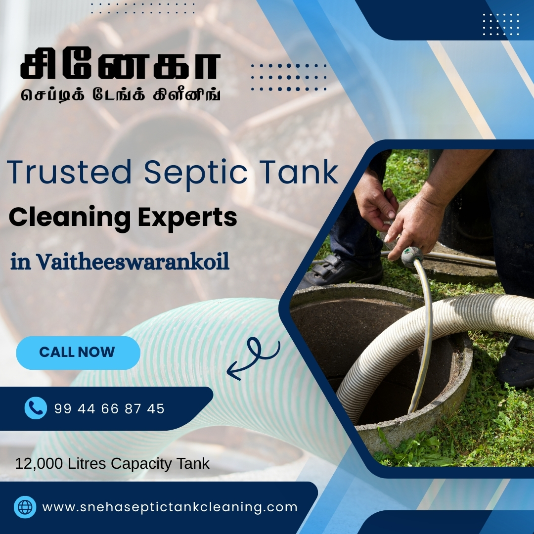 Leading Apartment Septic Tank Cleaning Services in Chidambar - Tamil Nadu - Chennai ID1613606