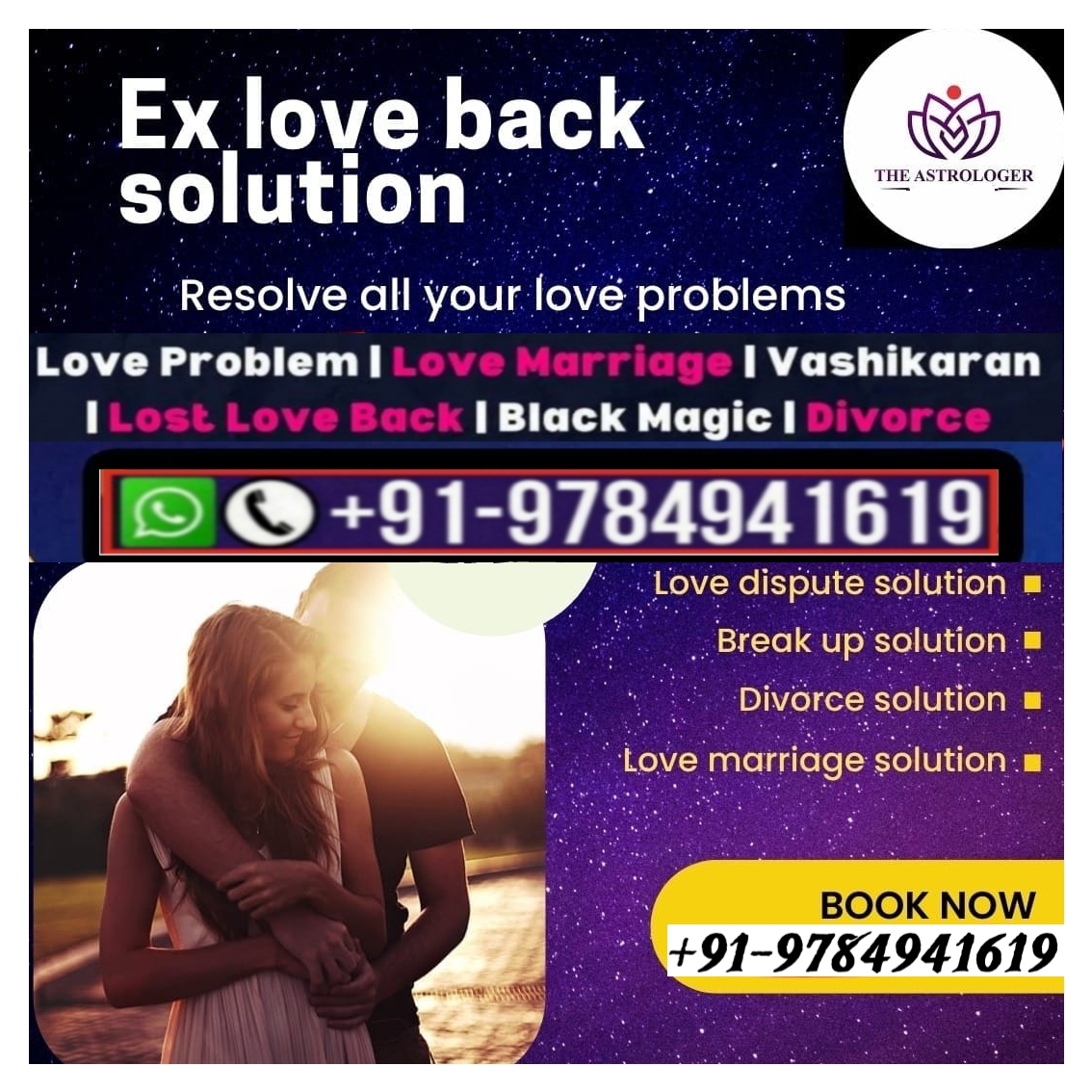 Love Vashikaran Specialist Astrologer 919784941619 united  - Montana - Billings ID1619245 2