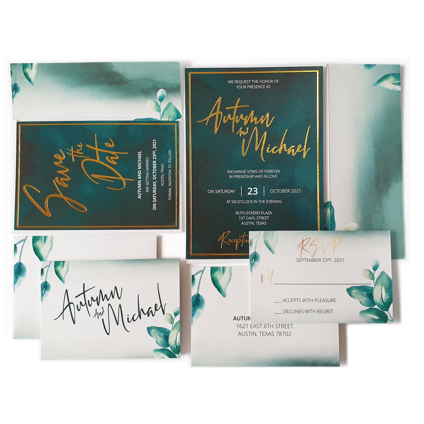 Elegant Wedding Invitation Suites  Custom Designs for Your  - North Carolina - Charlotte ID1595151 2