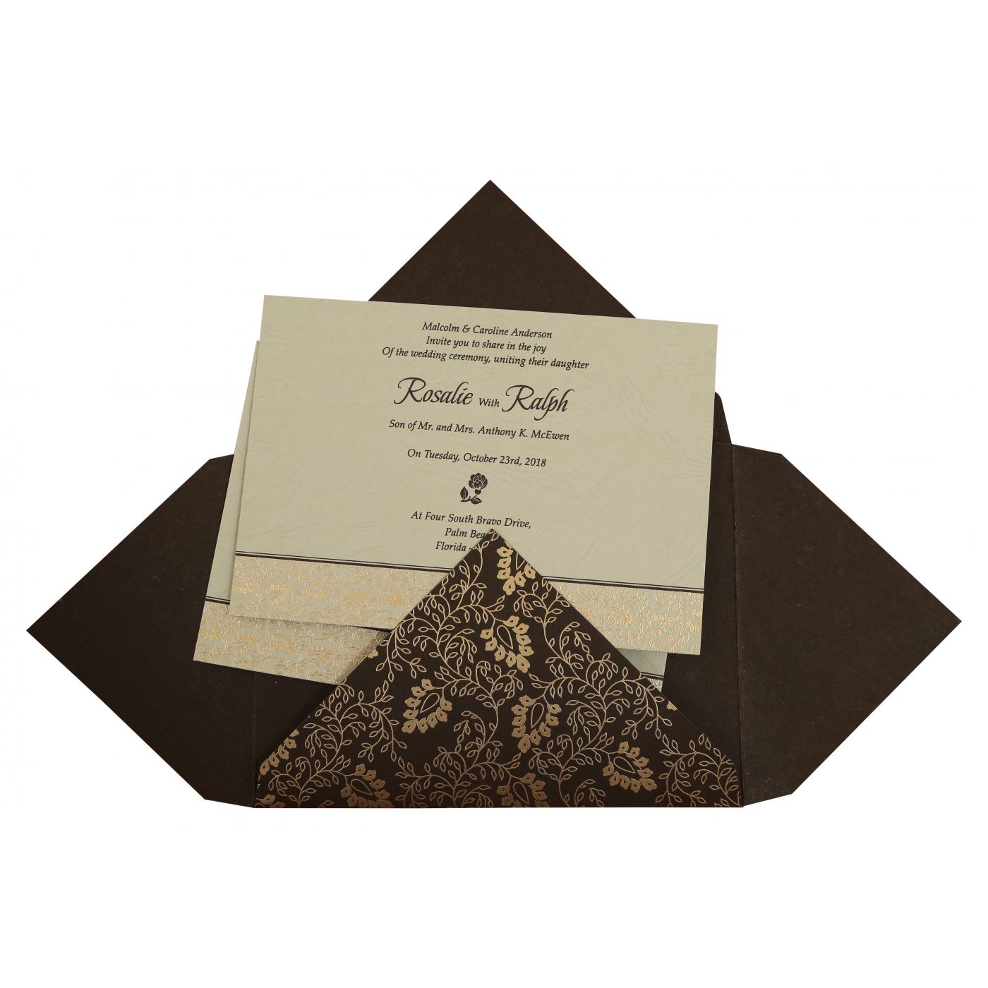 Punjabi Wedding Cards  Elegant Invitations  Marriage Cards - Massachusetts - Cambridge ID1587145