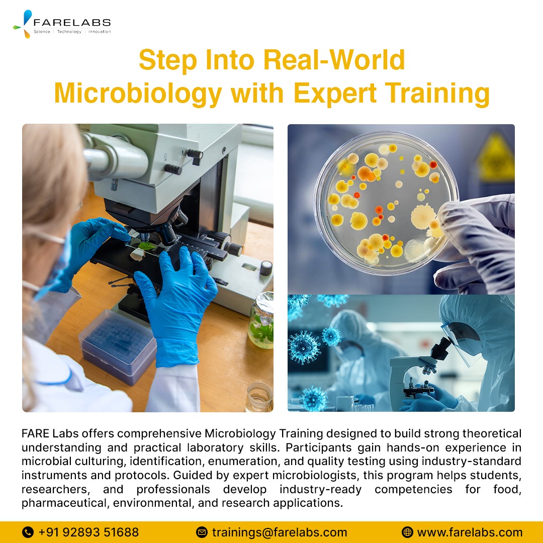 Establish a Solid Base for Your Microbiology Career at FARE  - Haryana - Gurgaon ID1621378