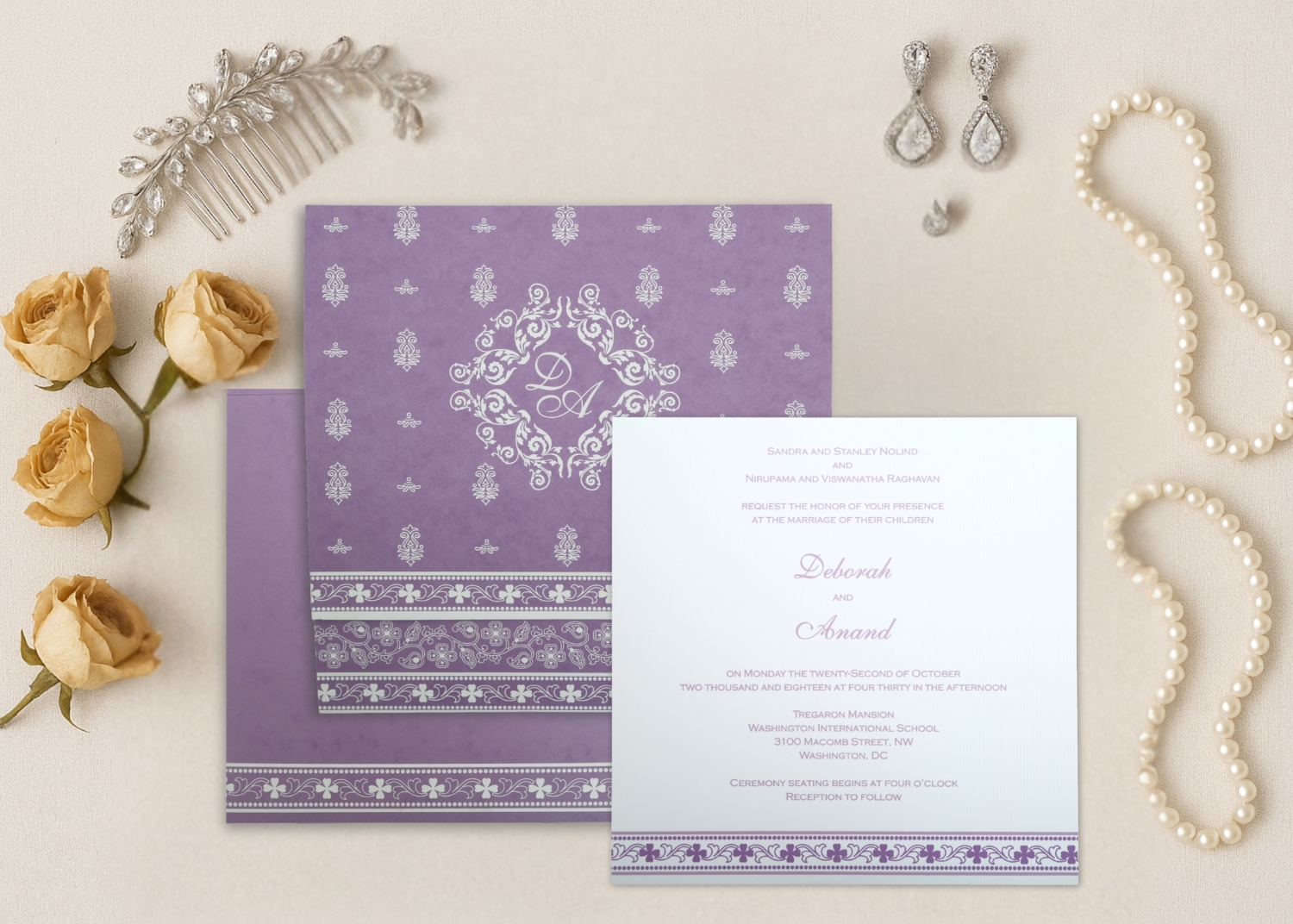 Muslim Wedding Invitation  Nikah  Walima - New Jersey - Jersey City ID1614338
