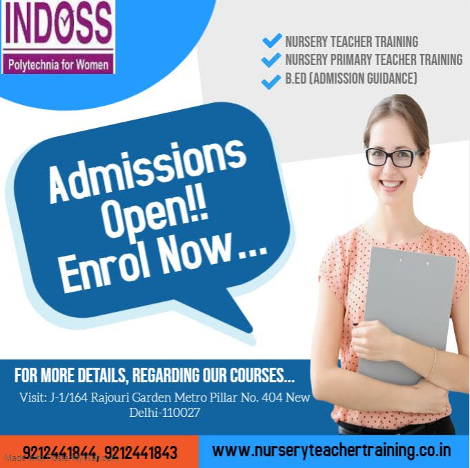 NTT Course in Delhi  Best Certified Teacher Training Instit - Delhi - Delhi ID1603003